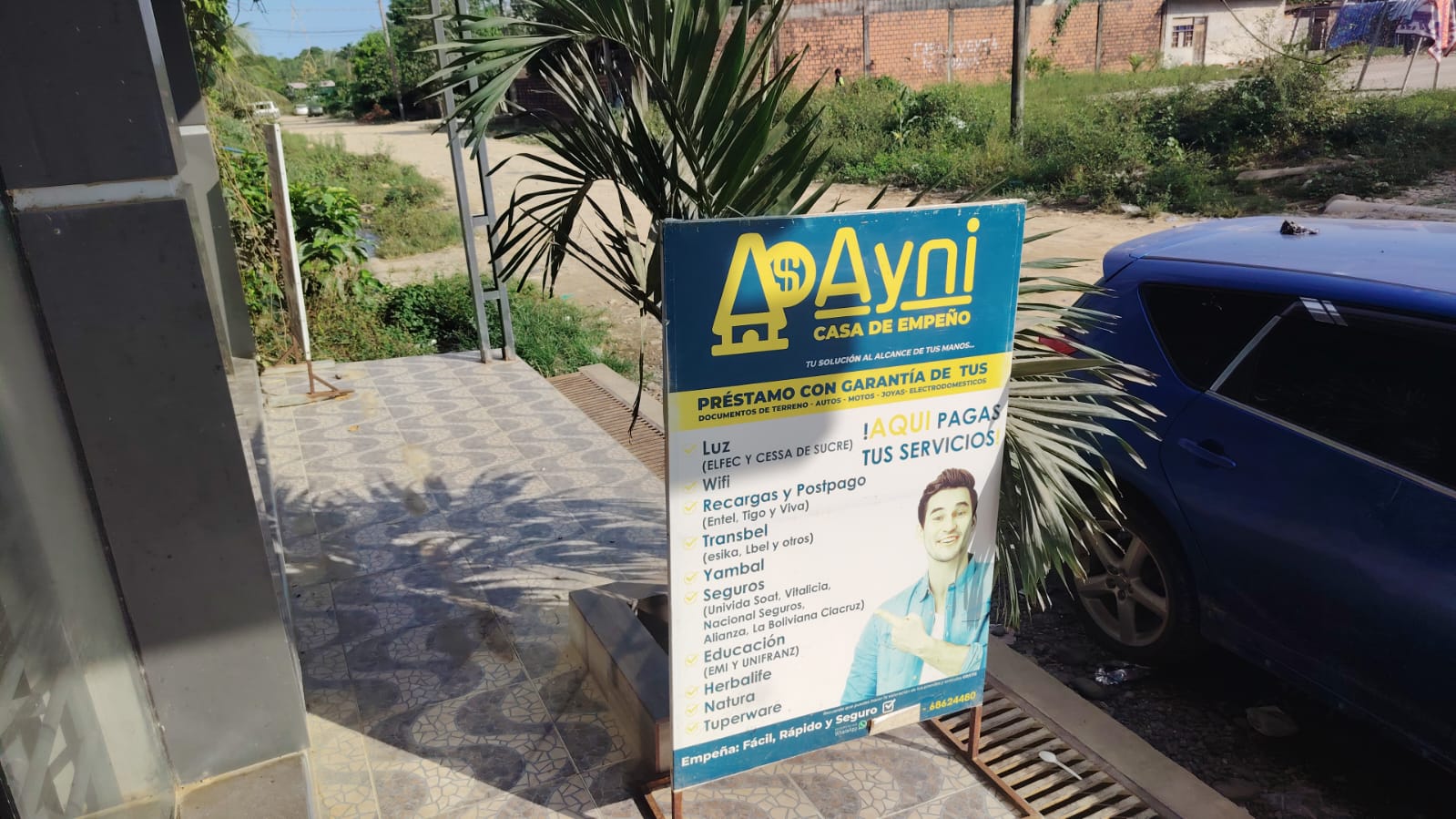 Panel de cobro de servicios básicos en Ayni Préstamos